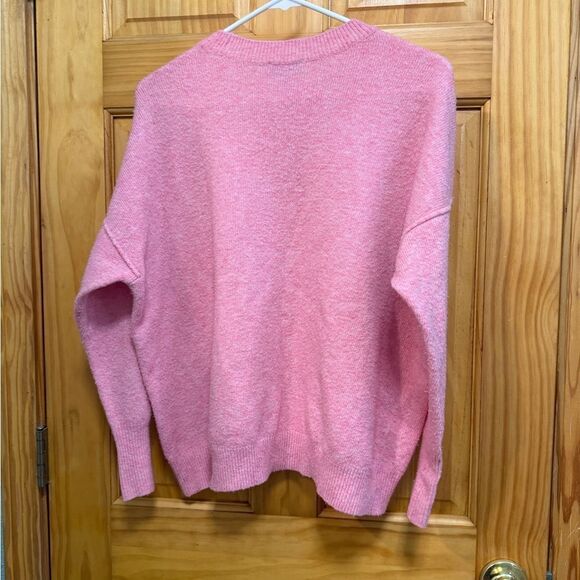 Vince Camuto size XS bubblegum pink sweater - Picture 6 of 7